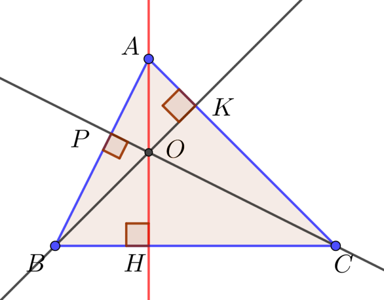 Les hauteurs dans un triangle Logamaths.fr
