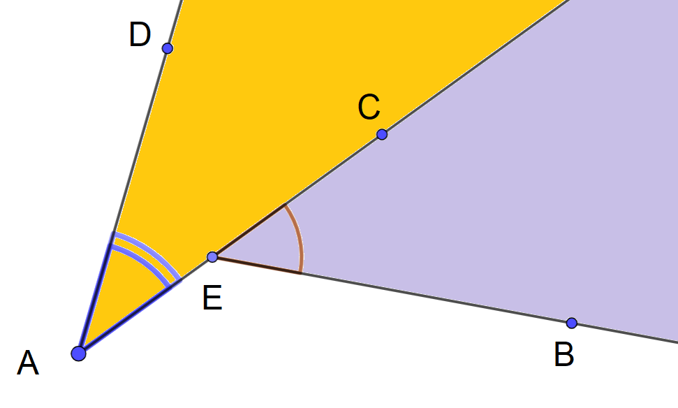 Angles particuliers angles non adjacents