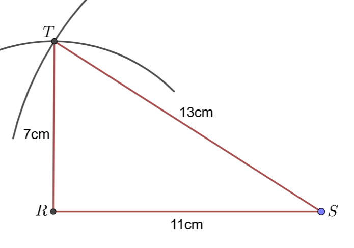 Triangle non rectangle contraposée